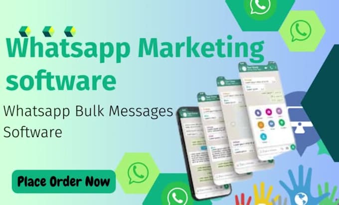 install whatsapp bulk messages sender software on your PC
