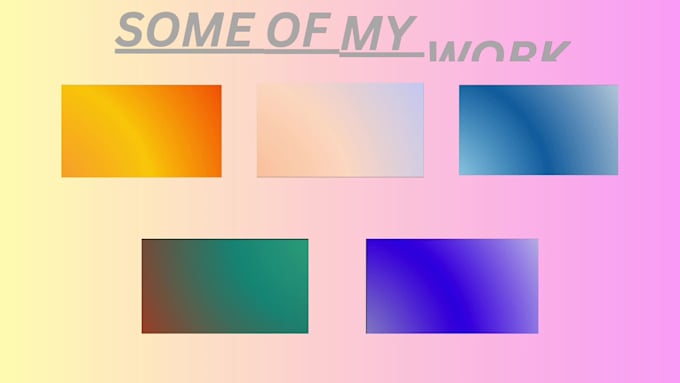 design modern gradient backgrounds for social media and branding