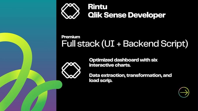 develop a stunning qlik sense dashboard