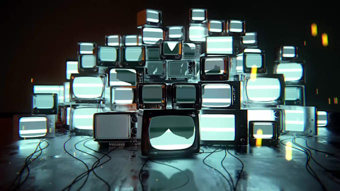 make cinematic tv logo reveal intro