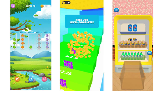 develop a 3d unity mobile game for ios and android