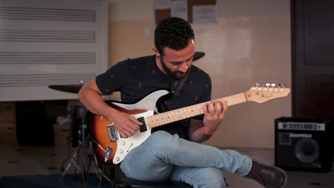 record rock, jazz, latin, ballad and funk guitar