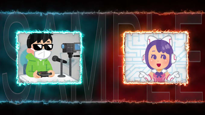 create an animated overlays with cool effects