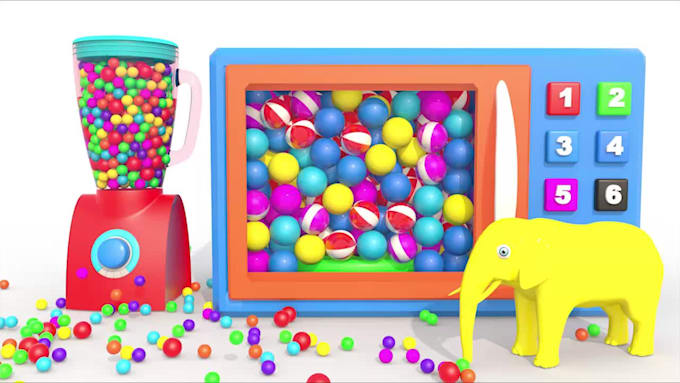 make kids learning video animation