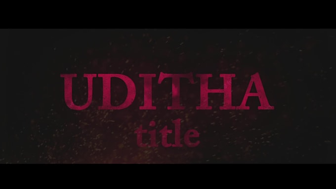 Do amazing professional video editing by Udithaa1998 | Fiverr