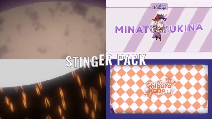 make cute transition for your channel