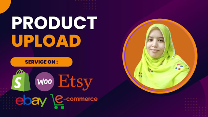 upload products and create your shopify, woo commerce store
