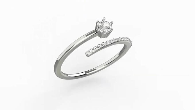 create 3d jewelry design, 3d animation , 3d rendering and 3d visualization