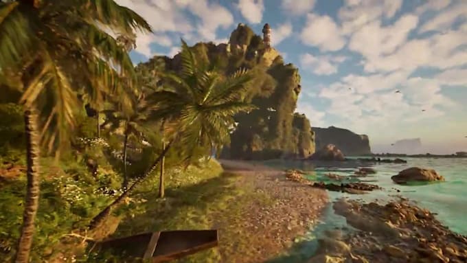 Create stunning 3d vr environment, 3d vrchat world, metavase ...