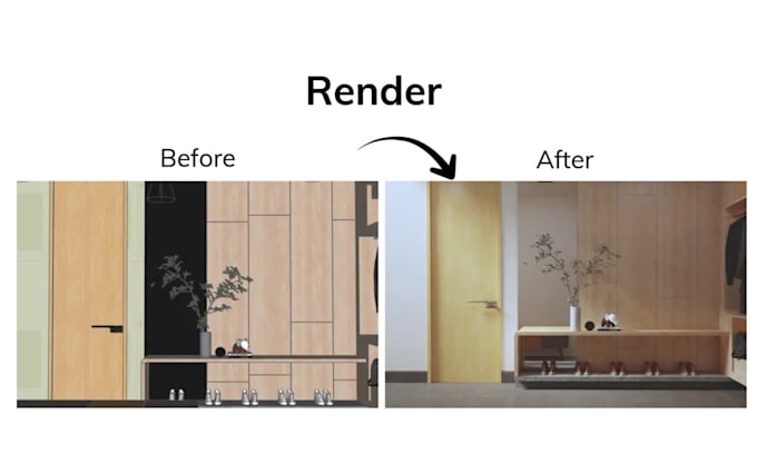 create realistic 3d interior and exterior renderings