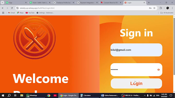 developing a full stack web