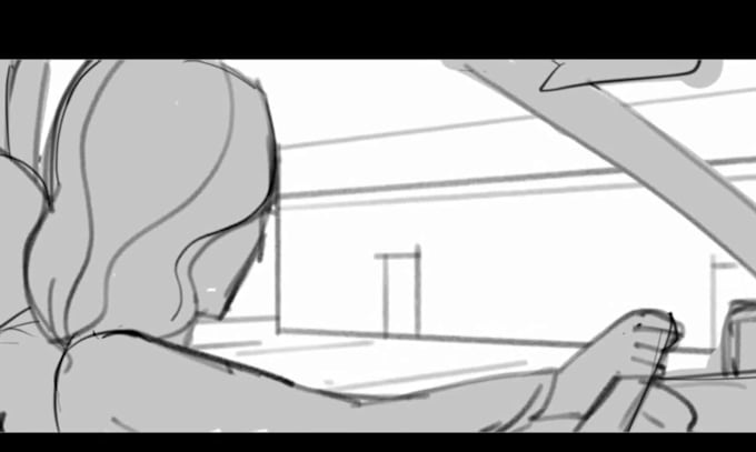 Writing Animation Line Drawing Animation Ai animation story storyboard animation movie script writing line art ...