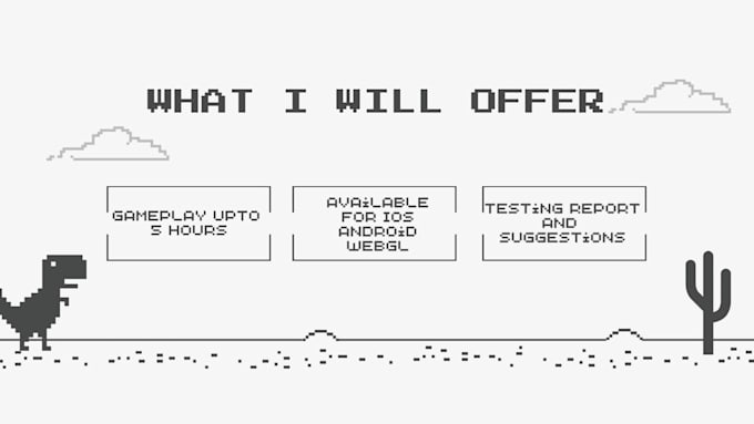 be your game beta tester