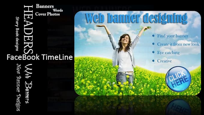 design professional banners,headers,fbcover photo