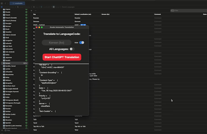 translate your app with xcode ai automation