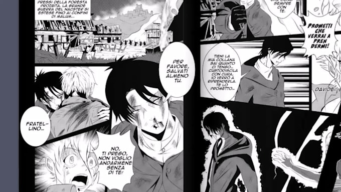 draw manga panels for your story or webcomic