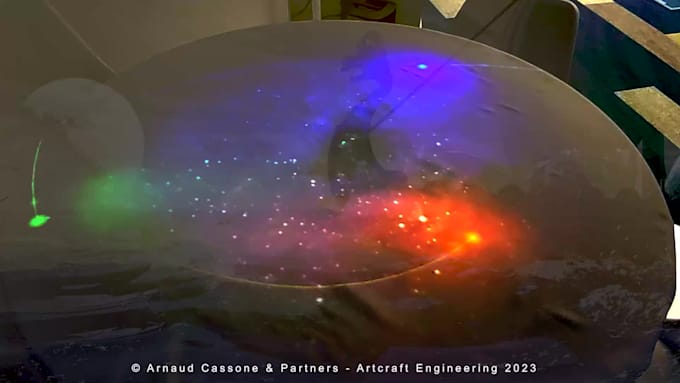 create a sensory immersive installation using touchdesigner