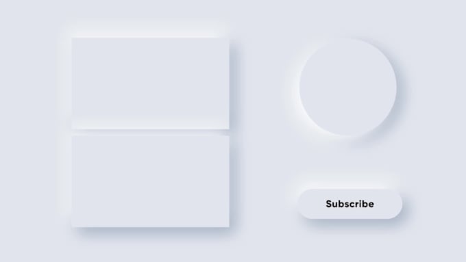 design animated outro video, ending screen for youtube