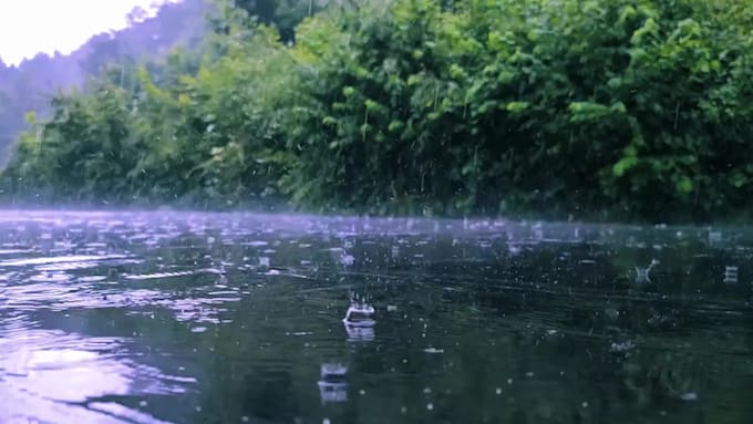 make rain videos with relaxing music