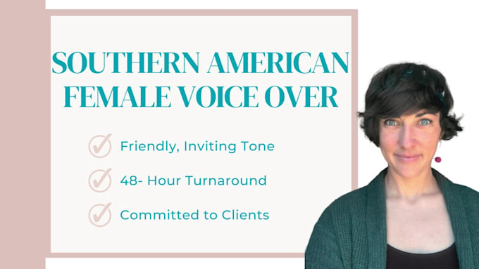 record a southern american voice over