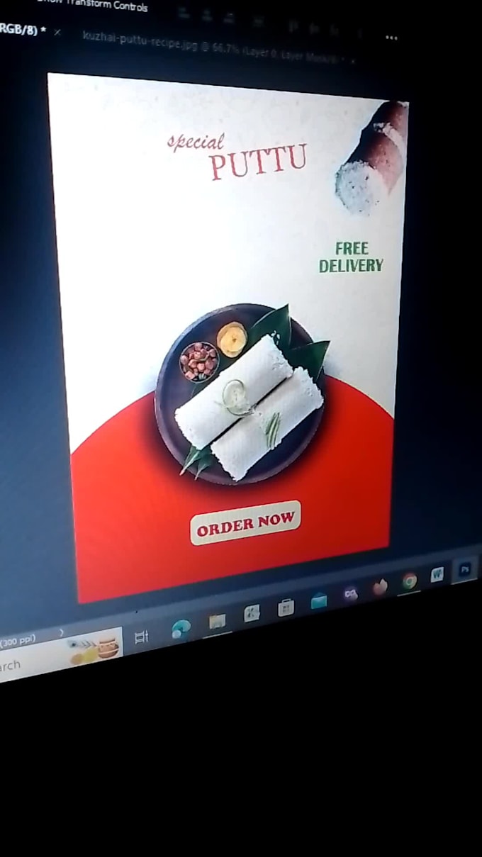 menu card design in photoshop