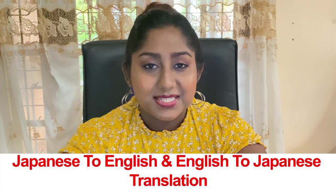 Professionally translate japanese into english by Madushini | Fiverr