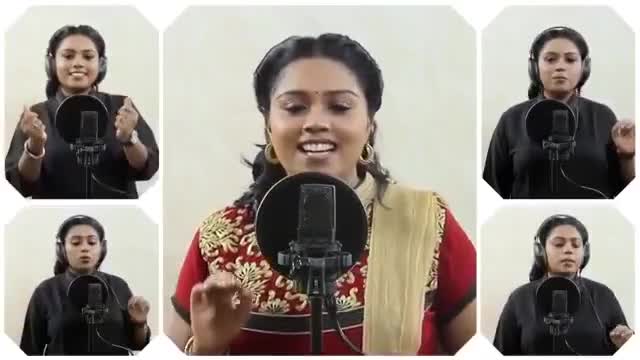 record tamil malayalam or hindi vocals