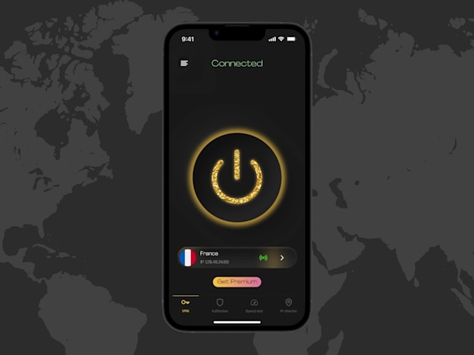 develop secure vpn app, fast vpn server, with admin panel on android and ios