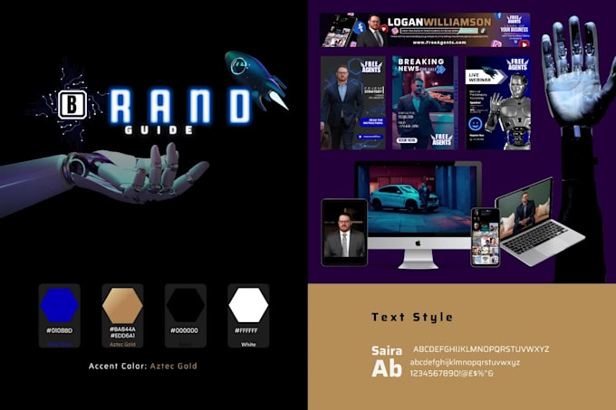 create your branding guide professional logo brand identity