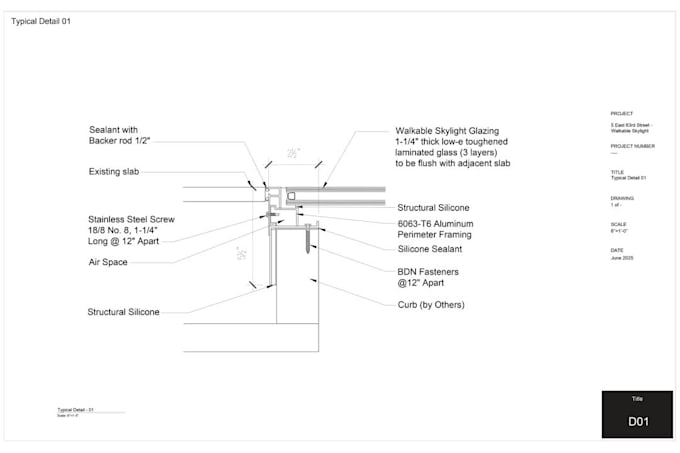draft shop drawings for door, windows, millwork, furniture and casework