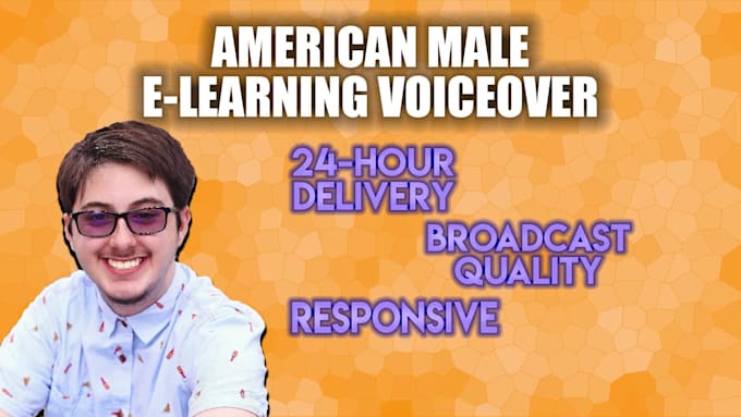 provide a professional male elearning narration