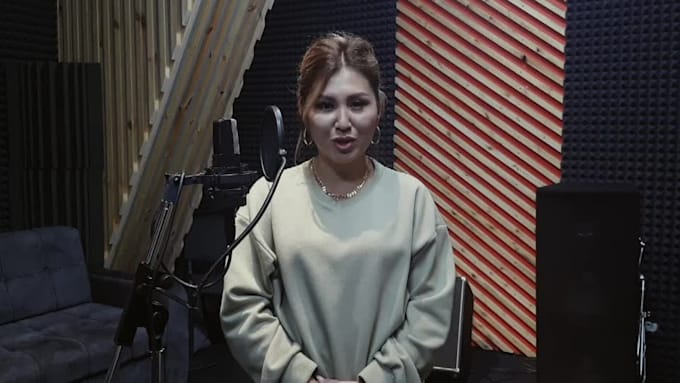 record kyrgyz voice over for you