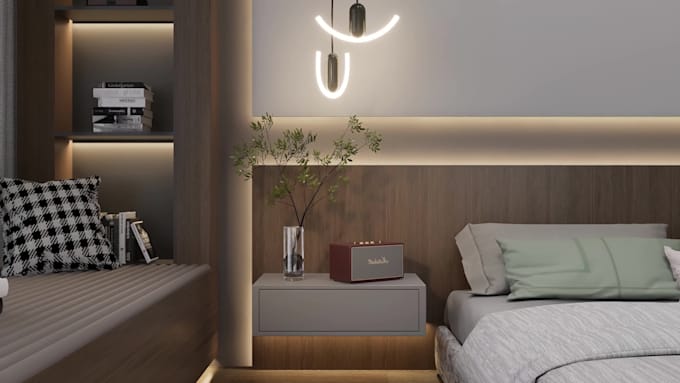 do interior, exterior design, sketchup 3d model and render