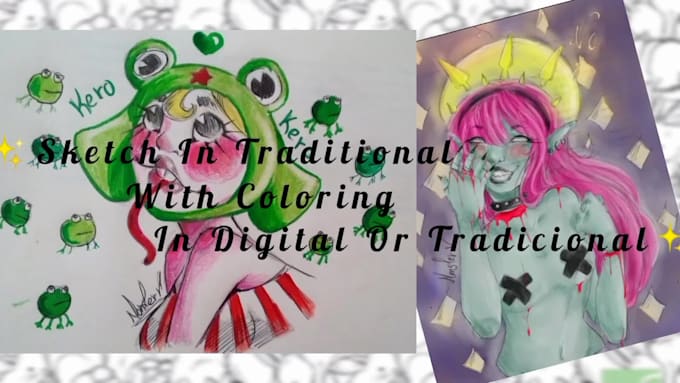 draw the character of your choice