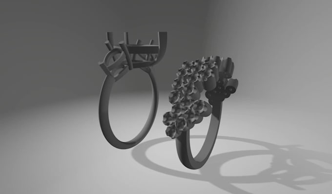 3d cad model jewelry design