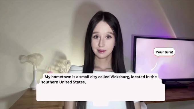 create english learning videos for students