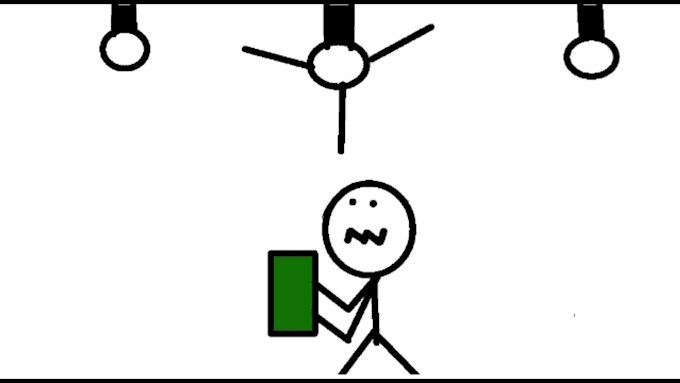 create stickman animated video