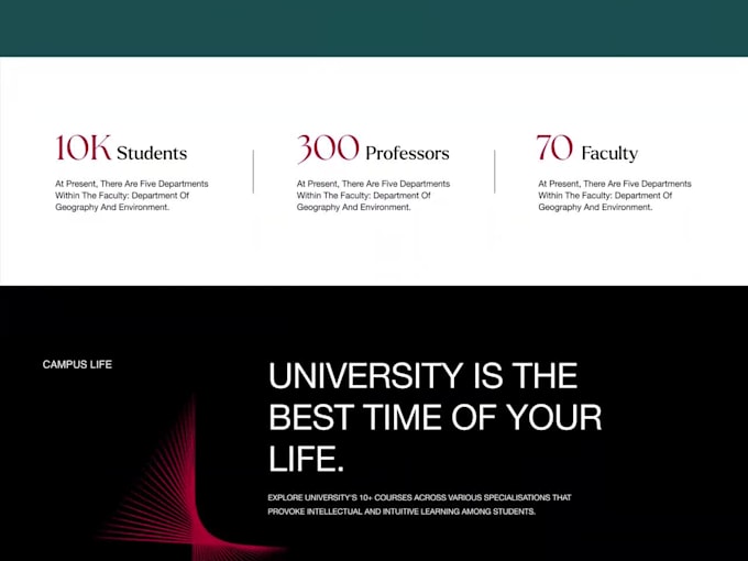 build school and college website online course wordpress elearning website