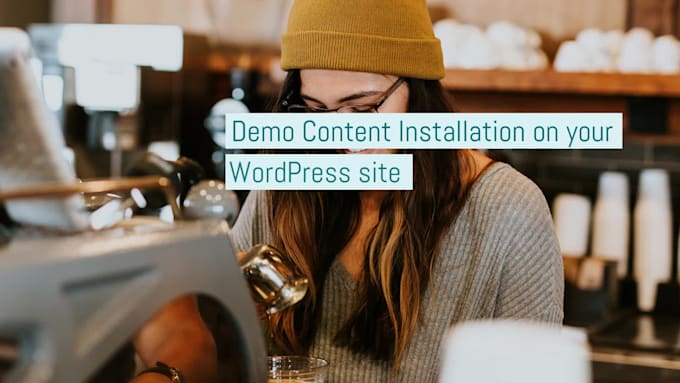 do wordpress theme installation, customization