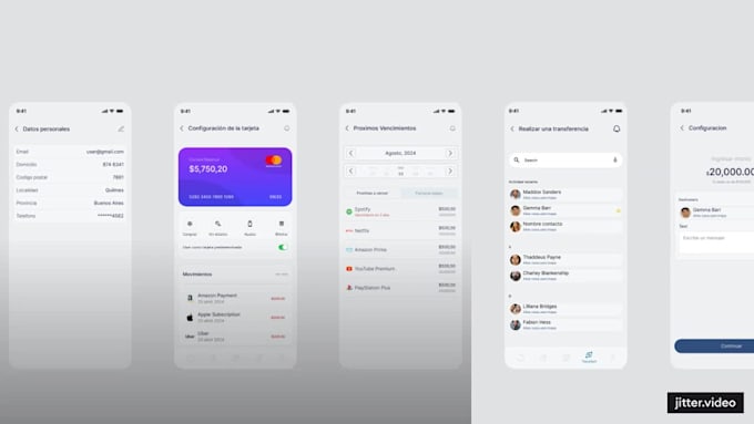 design mobile application interfaces with an intuitive and easy to use