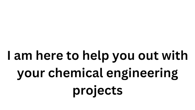 solve chemical engineering projects