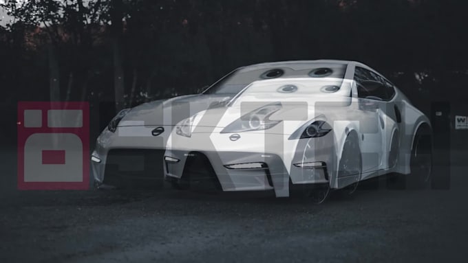 create visual effect pixar eyes to any your car