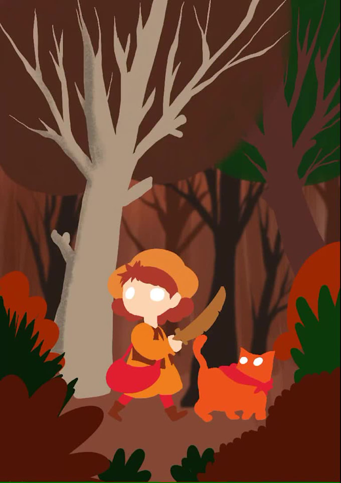 create freehand children illustrations you want