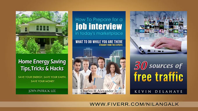 design a professional eye catching kindle cover