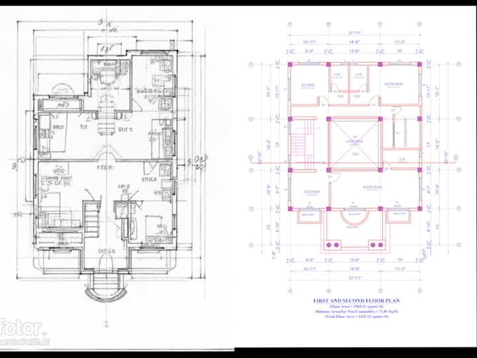 Create a sketch or rough floor plan in cad dwg by Architectsushil | Fiverr