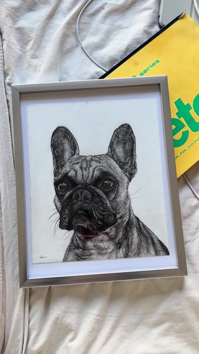 Create custom pen and ink drawings in fine detail by Blackincbot | Fiverr