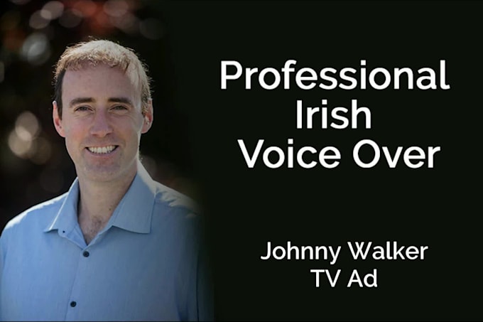 record a professional neutral male, irish voice over