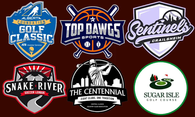 design enduring fantasy football soccer golf baseball club tournament logo