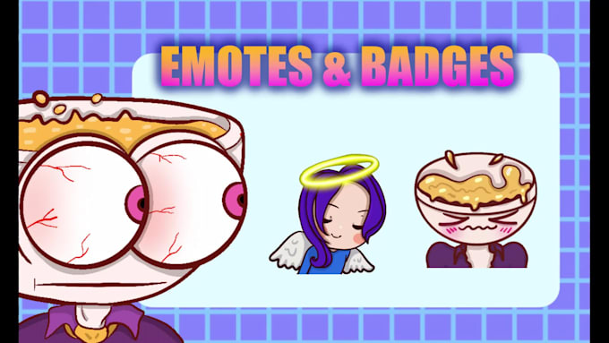 make emotes and badges for you