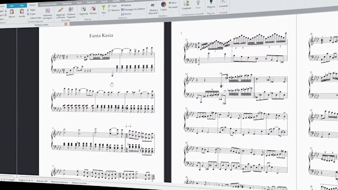 do an accurate music transcription from an audio file